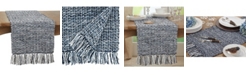 Saro Lifestyle Woven Design Long Table Runner, 72" x 16"
